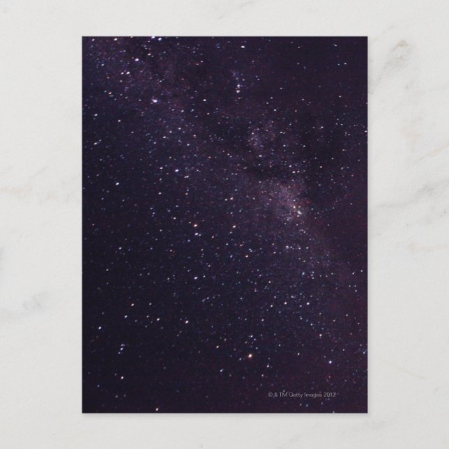 Himlar i natt vykort (Framsida)