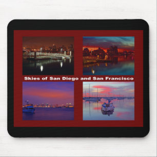 Himlar i San Diego och San Francisco Musmatta