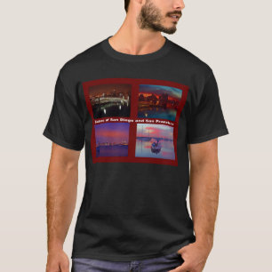 Himlar i San Diego och San Francisco Tee