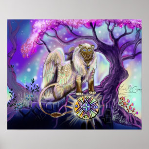 Himlar Lejon~avtryck Poster