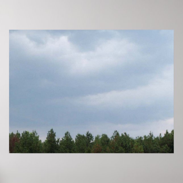 Himlar & moln poster (Framsidan)