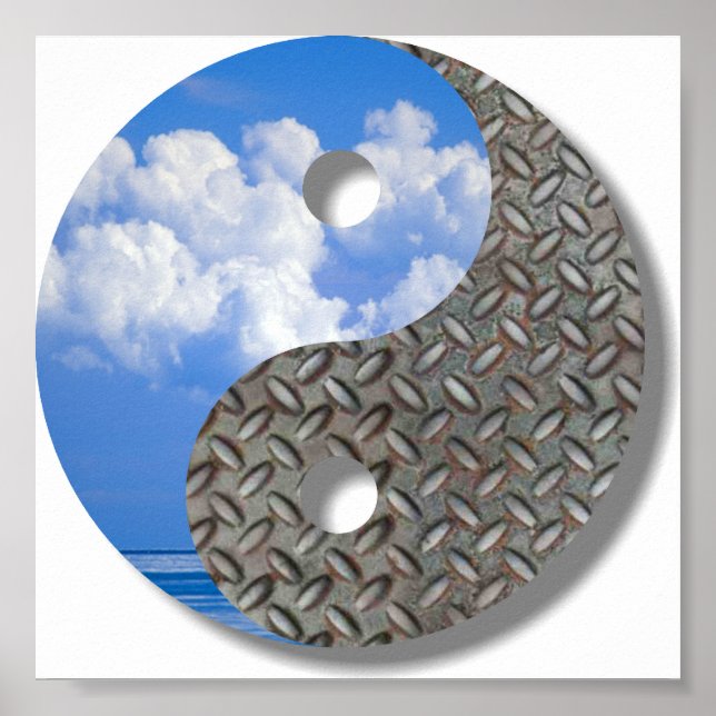 himlar och metall poster (Framsidan)