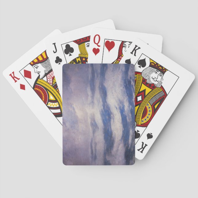 Himlar och oceanen (av Emil Carlsen) Casinokort (Baksidan)