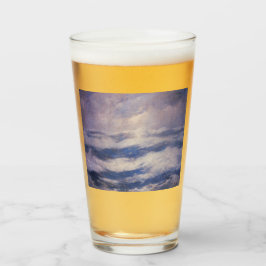 Himlar och oceanen (av Emil Carlsen) Glaskopp