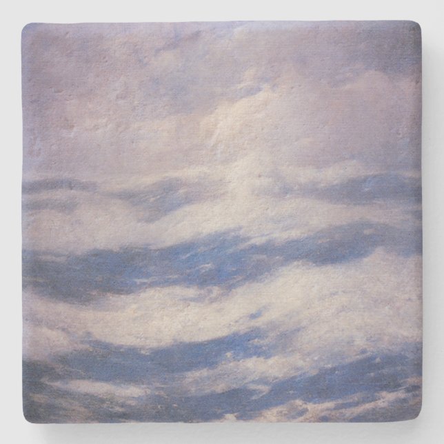 Himlar och oceanen (av Emil Carlsen) Stenunderlägg (Framsidan)