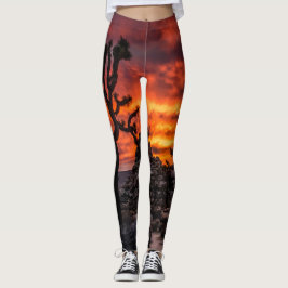 Himlar om brand - urbenade baljväxter leggings