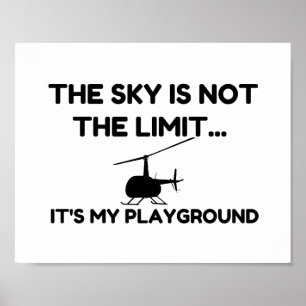 HIMLAR PLAYGROUND Helicopter Poster