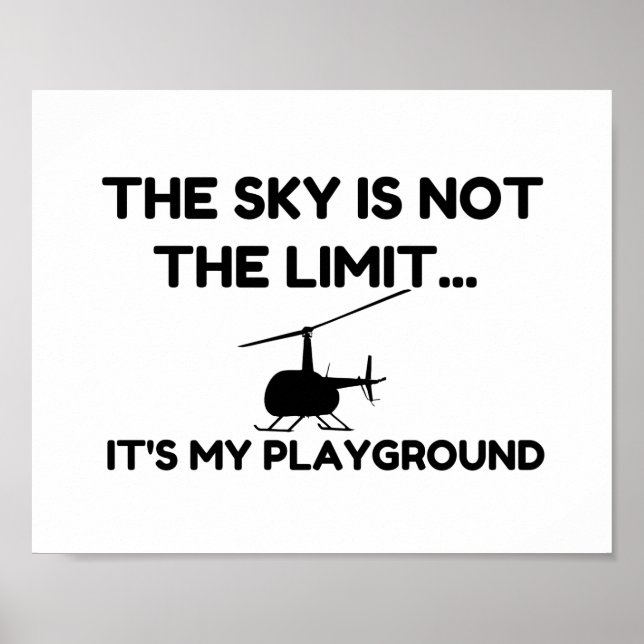 HIMLAR PLAYGROUND Helicopter Poster (Framsidan)