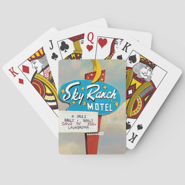 Himlar Ranch Motel-signatur Casinokort (Baksidan)