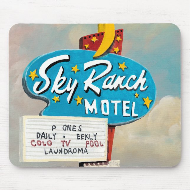 Himlar Ranch Motel-signatur Musmatta (Framsidan)