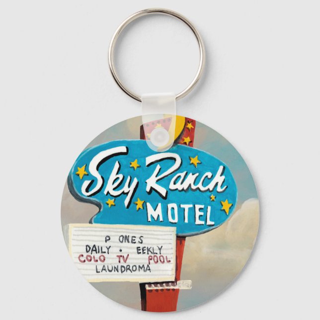 Himlar Ranch Motel-signatur Nyckelring (Framsida)