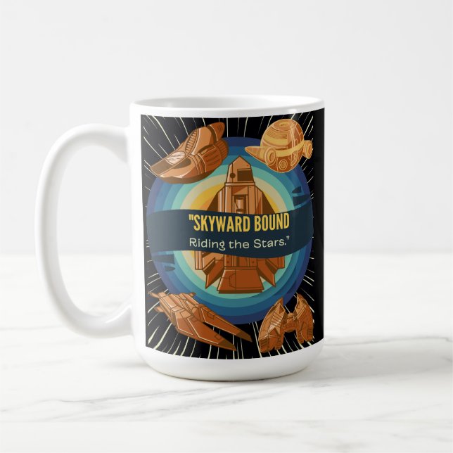 himlar, RIDERA STARS-FRAKTEN Kaffemugg (Vänster)