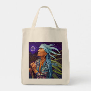 Himlar Road Walker Native American Fantasy Art Tygkasse