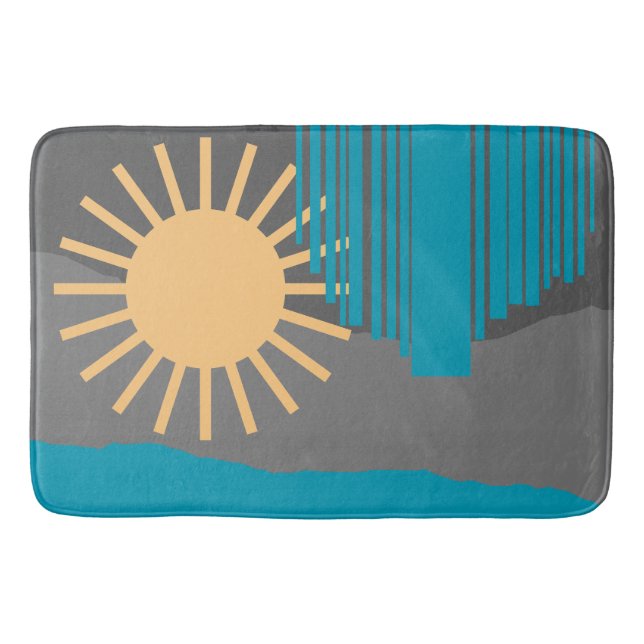 Himlar sjunker 19 badrumsmatta (Framsidan)