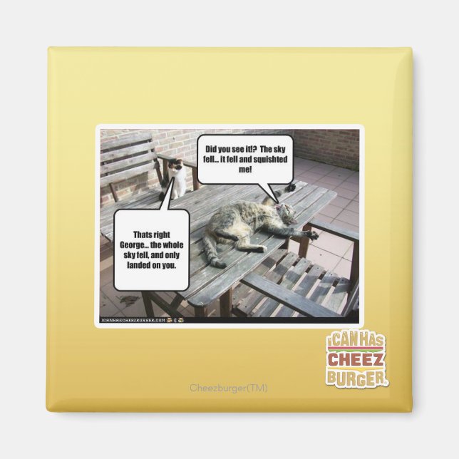 Himlar sjunker magnet (Framsidan)