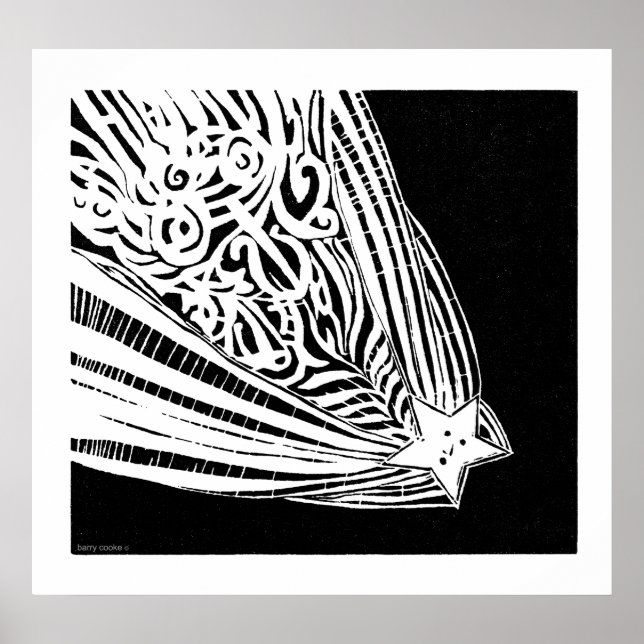 Himlar sjunker poster (Framsidan)