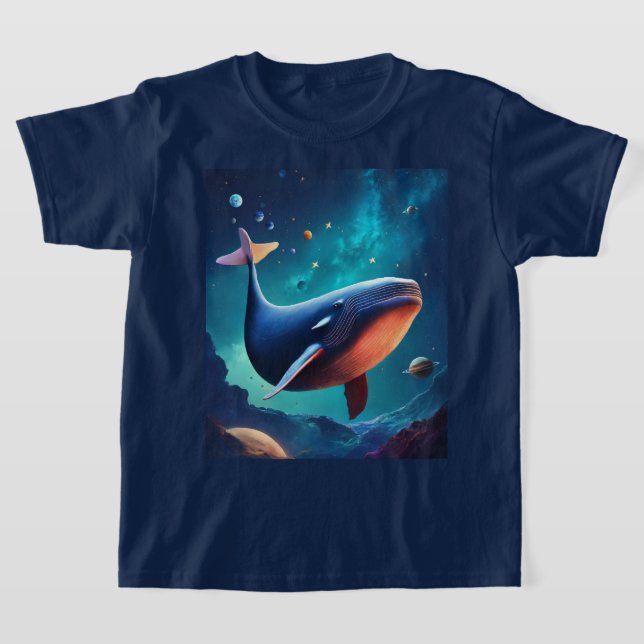Himlar Whale Äventyr Tee (Laydown)