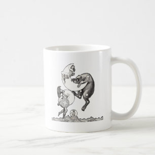 Himlavalv Måne Himmel Universum Gud Natt Illustrat Kaffemugg