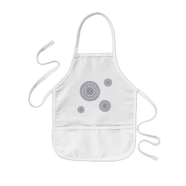 Himlavalvslakan Apron Barnförkläde (Framsidan)