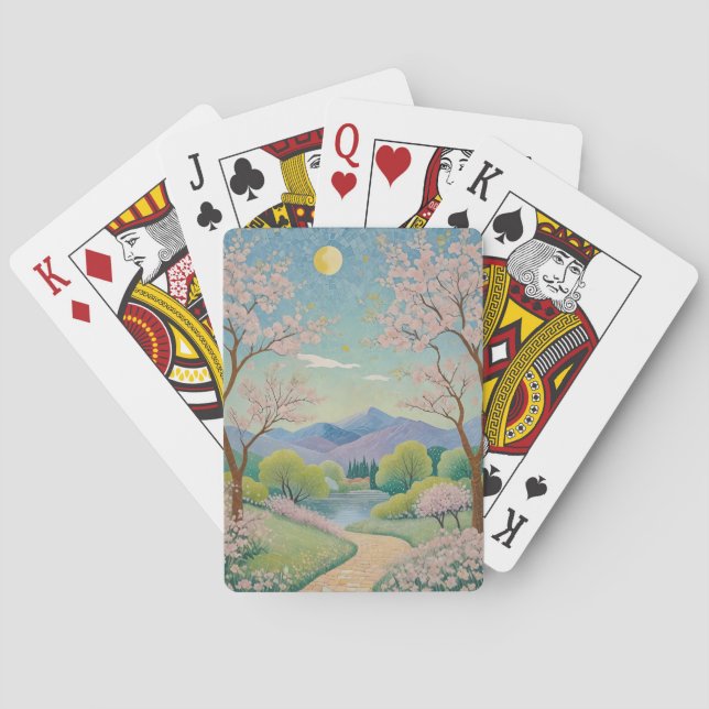 Himlavårens stig casinokort (Baksidan)