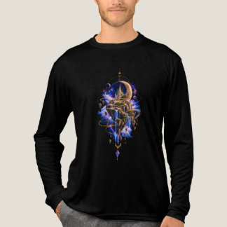 Himlavarvstad Fantasi Mån Galax Konst T Shirt