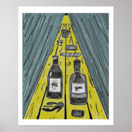 Himlen är en aldrig ändande middag för två poster