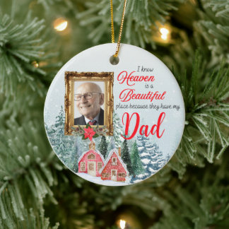 Himlen är ett vackert prydnadsföremål i Ställe. Julgransprydnad Keramik