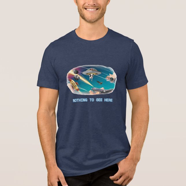 Himlen är helt normal t shirt (Framsida)