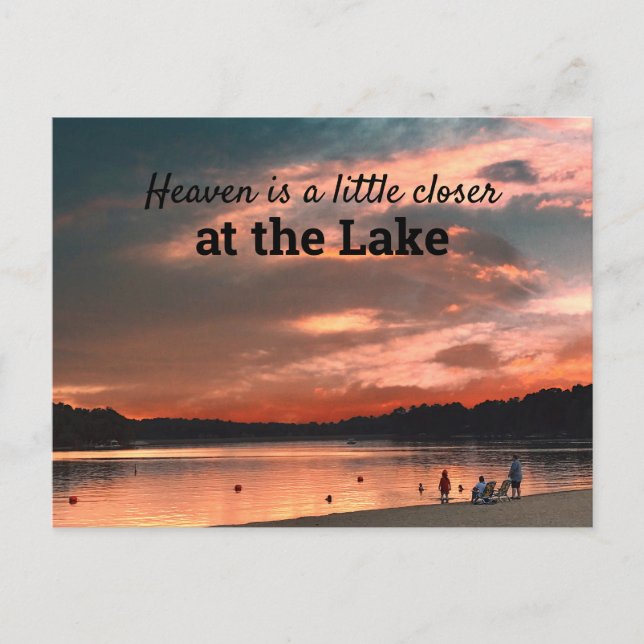 Himlen är lite Closer Vykort (Framsida)