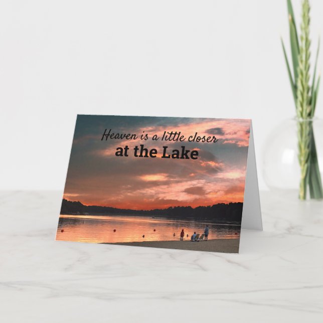 Himlen är lite närmare vid Sjö Kort (Framsida)