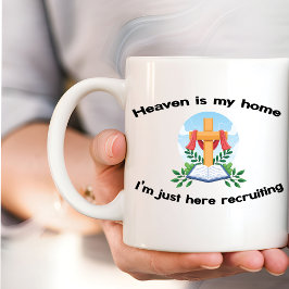 Himlen är mitt hem jag bara rekryterar kaffemugg