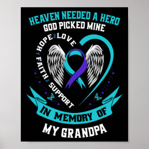 Himlen behövde en Hero Gud plockade min morfar Sui Poster