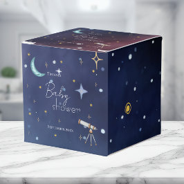 Himlen Månen & Stjärnor Celestial Baby Shower Presentaskar