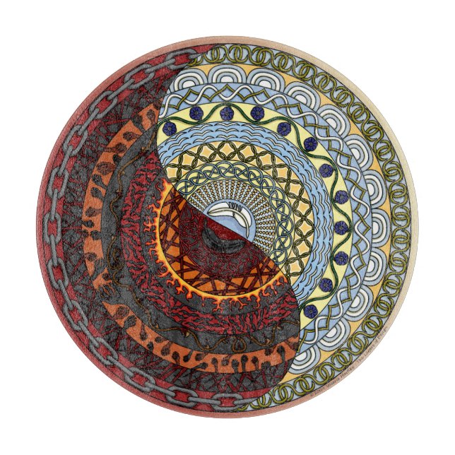 Himlen och helvetet glas (Framsidan)