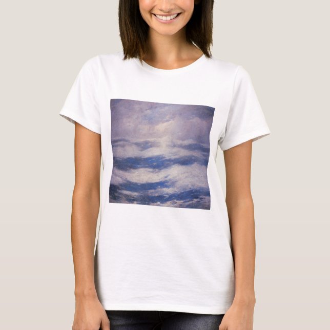 Himlen och oceanen (av Emil Carlsen) T Shirt (Framsida)