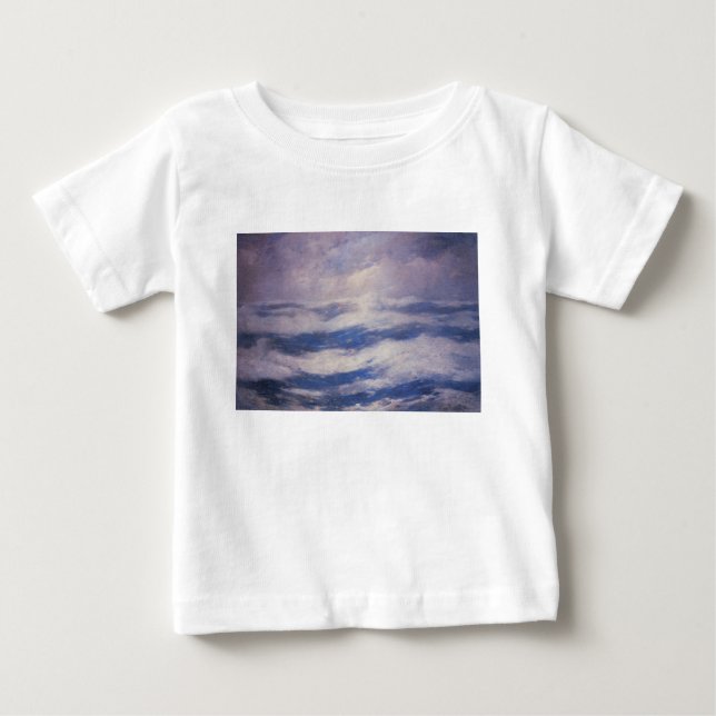 Himlen och oceanen (av Emil Carlsen) T Shirt (Framsida)