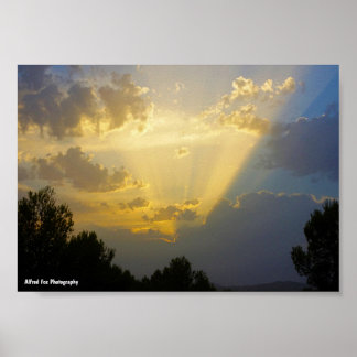 Himlen öppnar sig poster