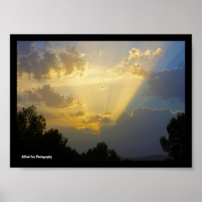 Himlen öppnar sig poster (Framsidan)