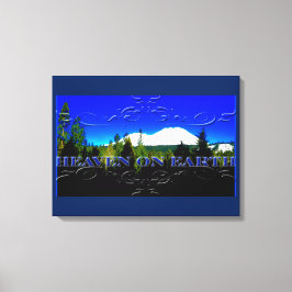 Himlen på jorden | Pengar i berget Canvastryck