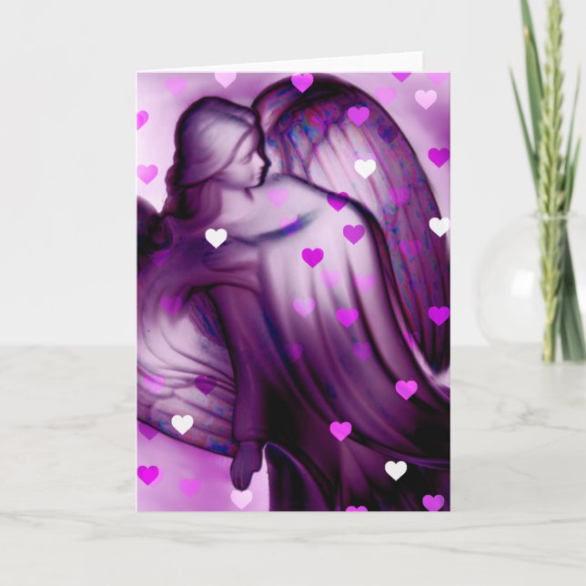 Himlen sänder dig hjärtan idag kort (Framsida)