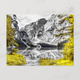 Himlens Grind: Gulten Stänk i Färg Vykort