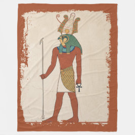 Himlens Herrens Viloplats Gamla Riket Horus  Fleecefilt