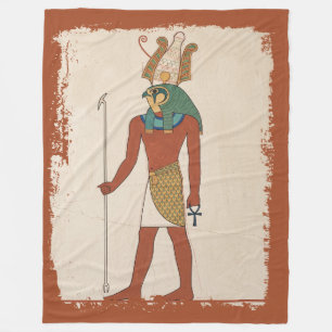Himlens Herrens Viloplats Gamla Riket Horus  Fleecefilt