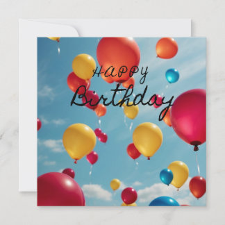 Himlens Höga Firande: En Explosion av Födelsedagsö Inbjudningar