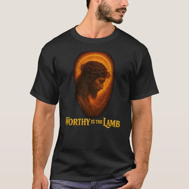 "Himlens hymn" Kristallblus T Shirt (Framsida)
