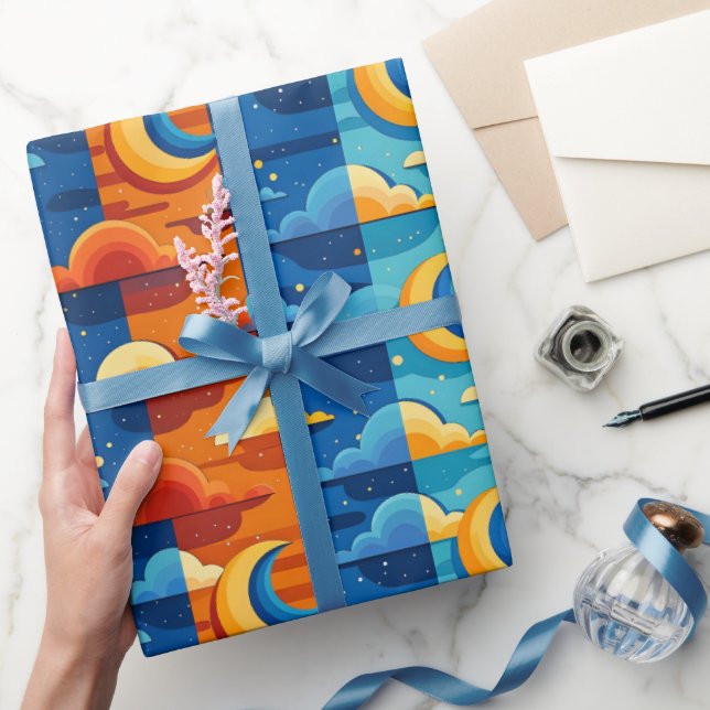 HIMLENS MÅNE NATTMOLN PRESENTPAPPER (Gifting)