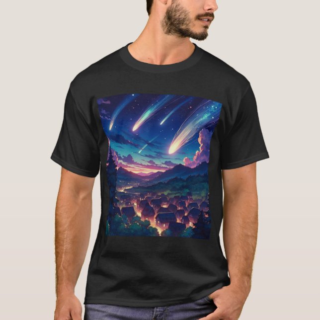 Himlens meteor t-shirt (Framsida)