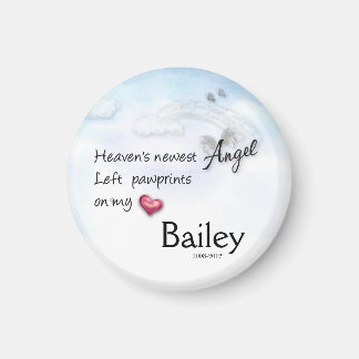 Himlens nyaste Vinkla lämnat tass avtryck husmagne Magnet