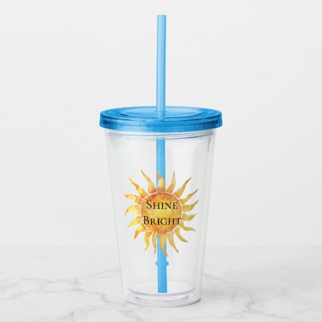 Himlens solsken lysande take away mugg (Framsida)