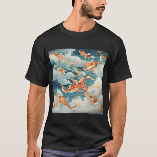 Himlens Strömmar T Shirt (Framsida)